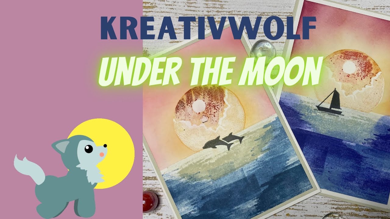 Schnelle Karte | einfach | Under the Moon | DIY | verblenden | Stampin Up