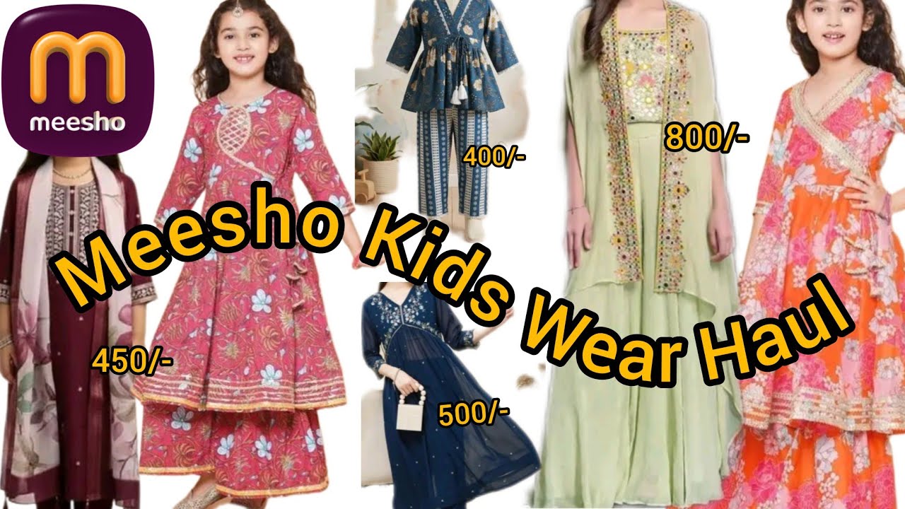 Meesho Kids Wear Haul😍 Kurta sets😱 Affordable Price‼️Must Watch‼️#meeshokidswear @Modesty_by_shazia 