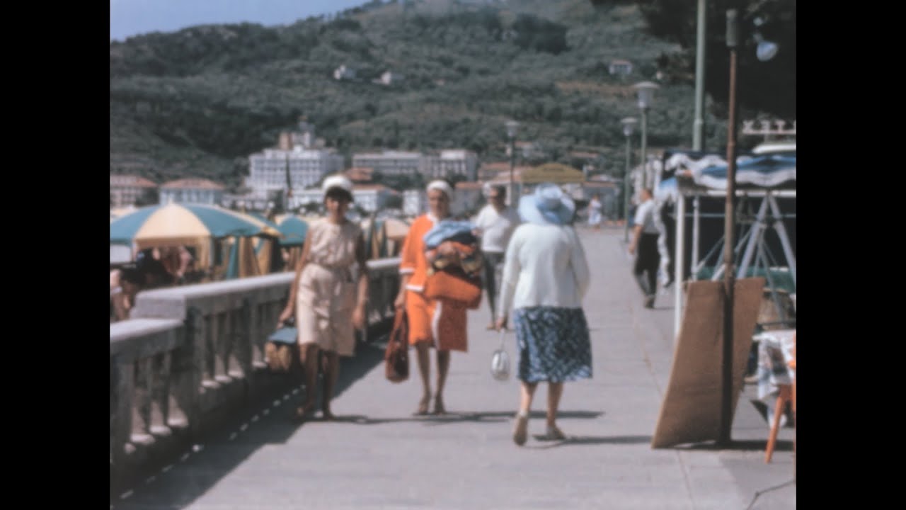 Diano Marina 1964 archive footage