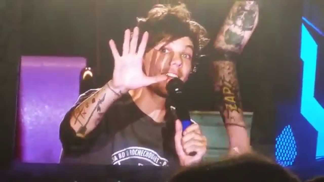 One Direction - Brisbane 11/02/15 - Liam & Louis Talking & Girl Almighty