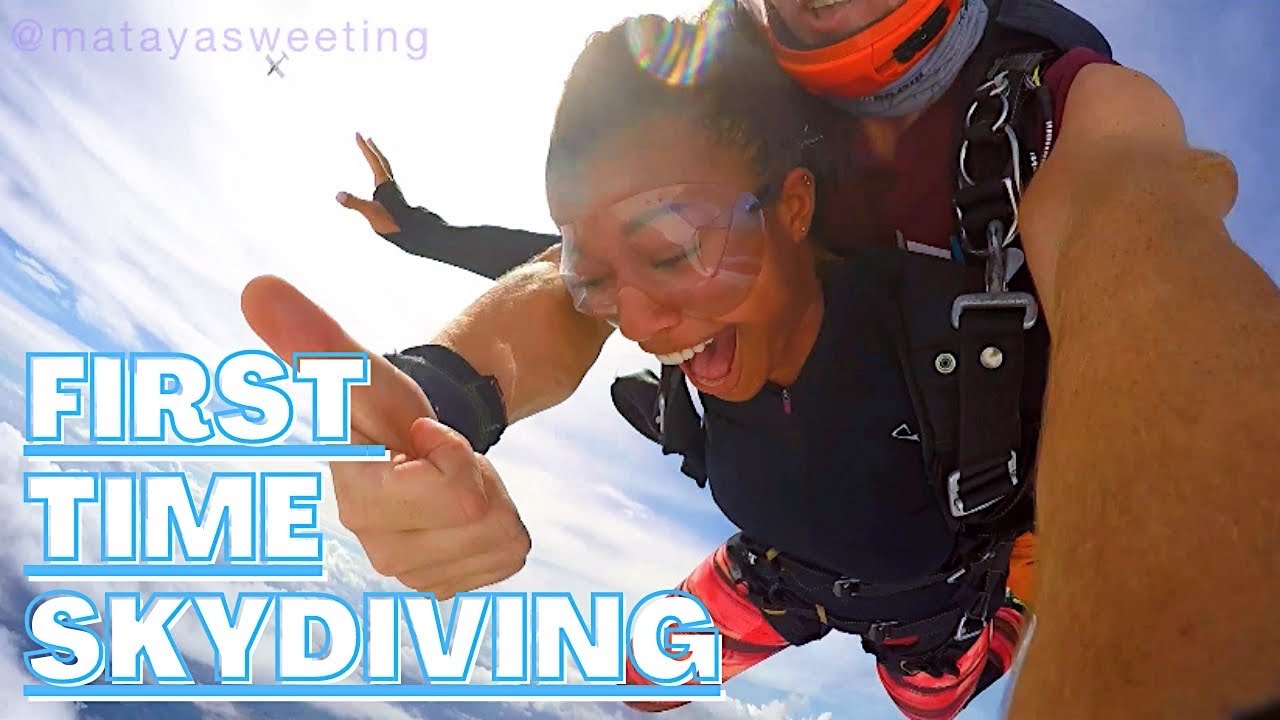 MY FIRST TIME SKYDIVING: Miami Skydiving Center