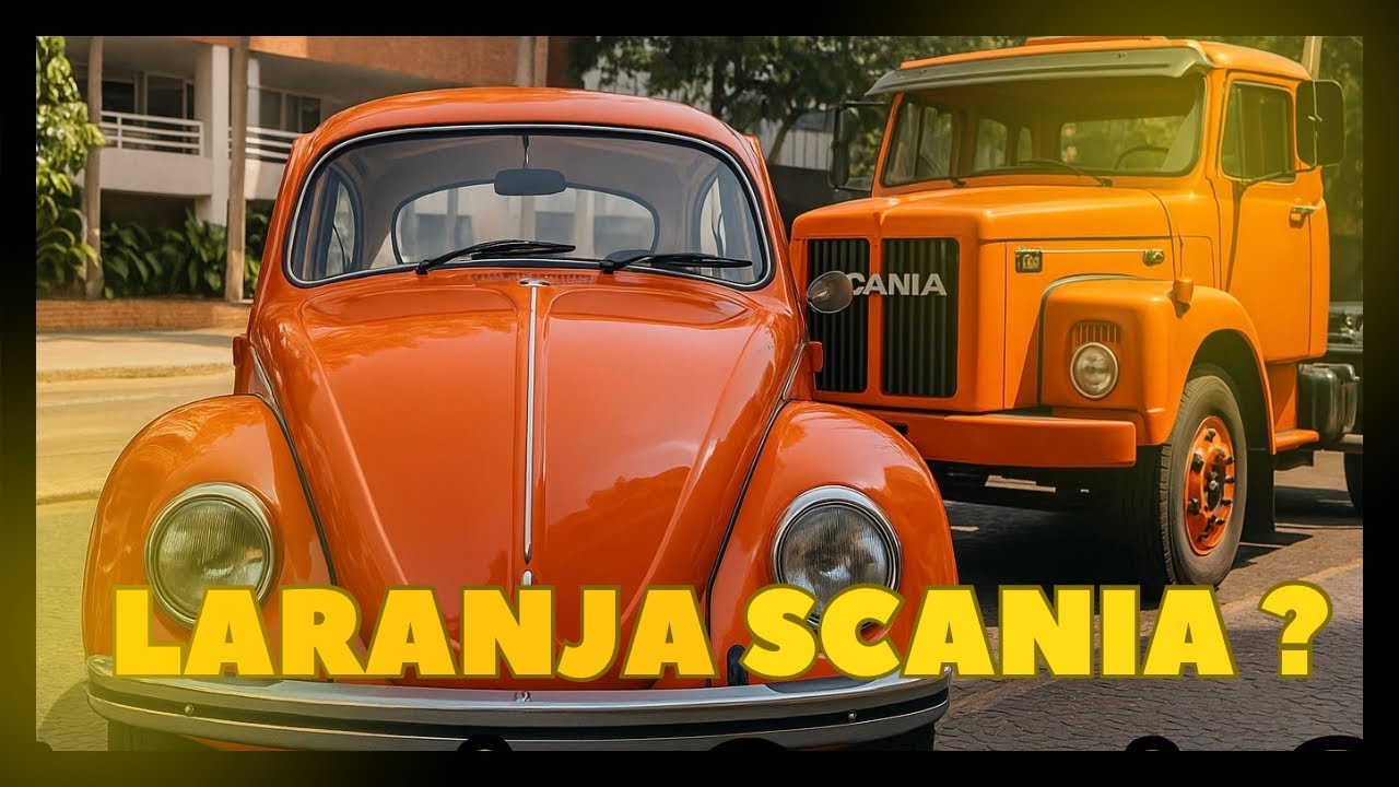 Laranja Monza: A Cor do Fusca Que Nasceu de um Caminhão Scania!