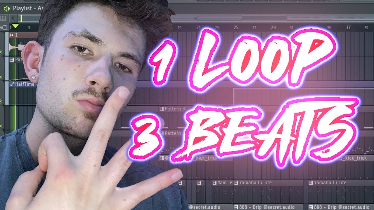 How To Make 3 Beats Out Of One Loop | Fl Studio 20 Turtorial