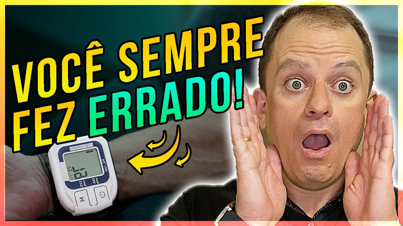 Como medir a pressão arterial em casa? (O JEITO CERTO)