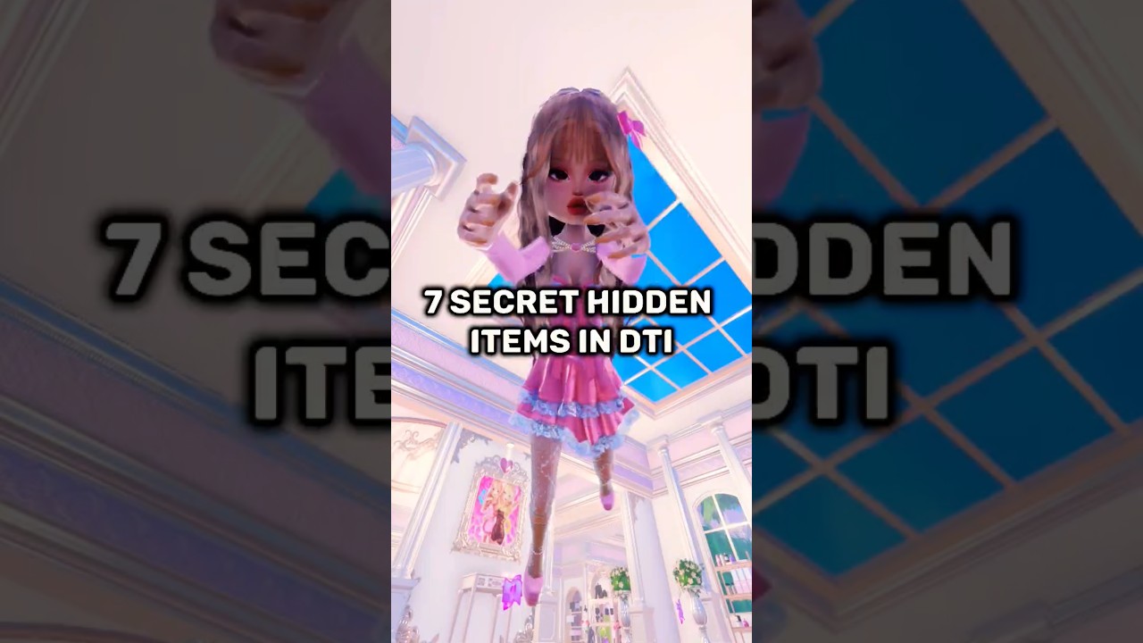 7 SECRET HIDDEN ITEMS IN DTI #roblox #dresstoimpress #shortsviral #funny #dti #funny #fypviral