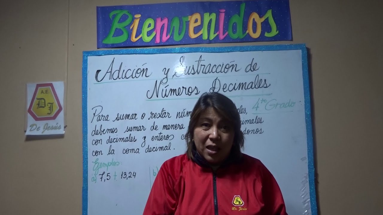 Adición y sustracción de Números Decimales 4° Grado