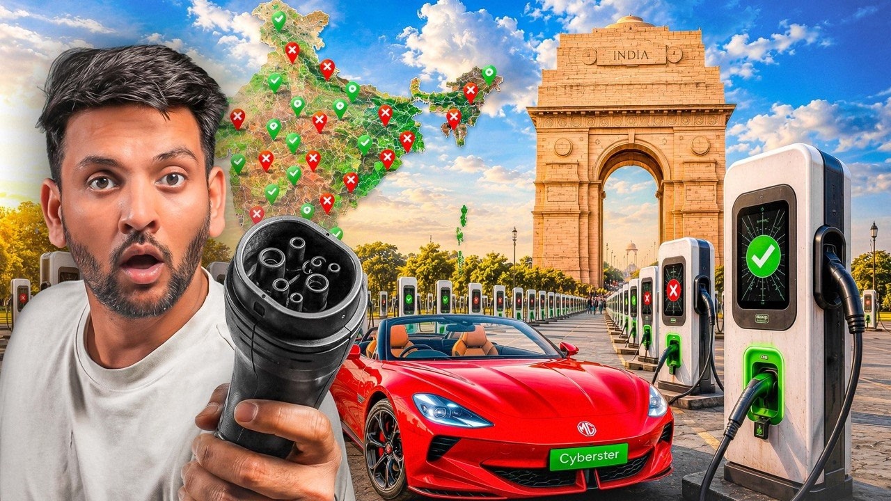 Delhi EV Charging Reality🤯: Testing 100 Charging Stations