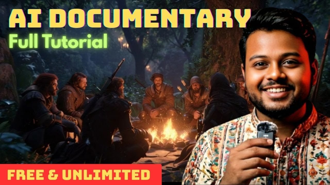 AI Documentary Video Making Tutorial ✅ Free & Unlimited, No Watermark!