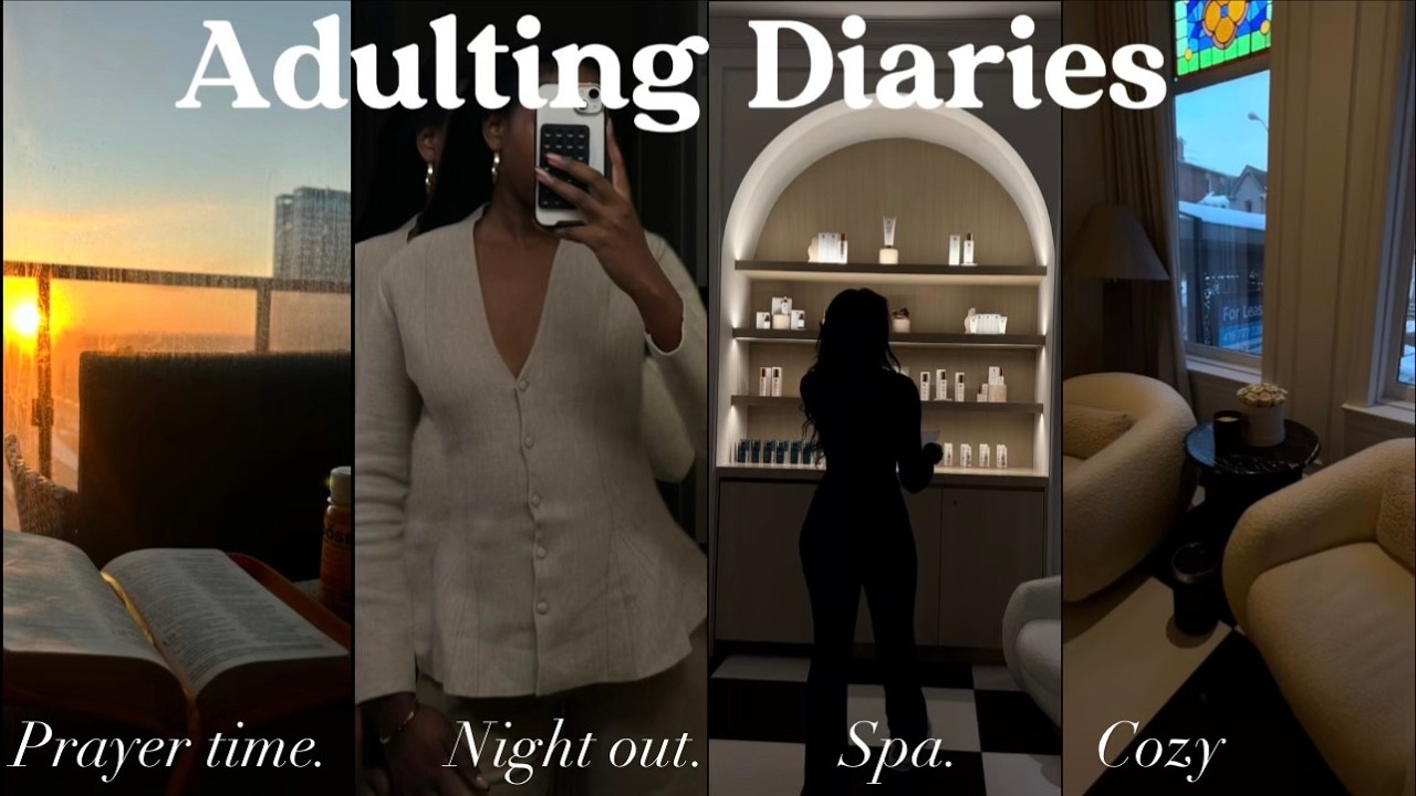 Adulting Diaries | Spa | galentine's | getting snatcked