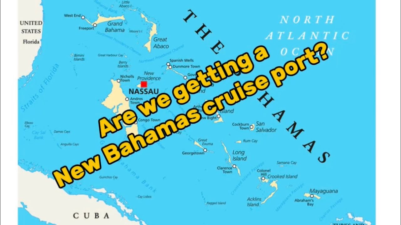 Bahamian government plans to develop the island of Mayaguana for future cruise port