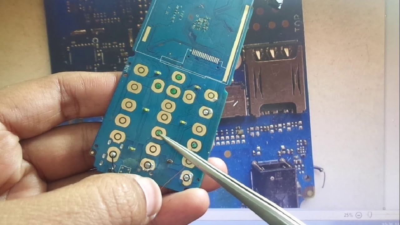 Jio Phone F220B (5, 6, Menu, Left, and Up) Key Not Working