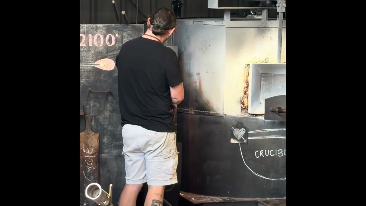 Chihuly Glass Blowing Show St Pete Florida