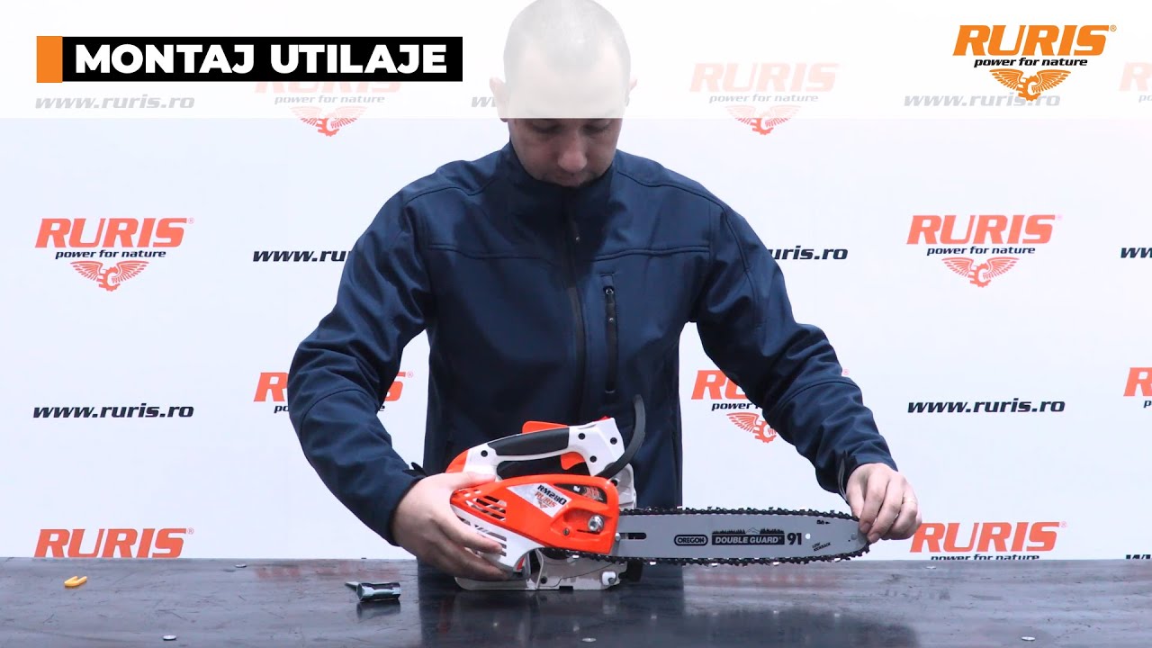 Film montaj motoferăstrău RURIS RM280