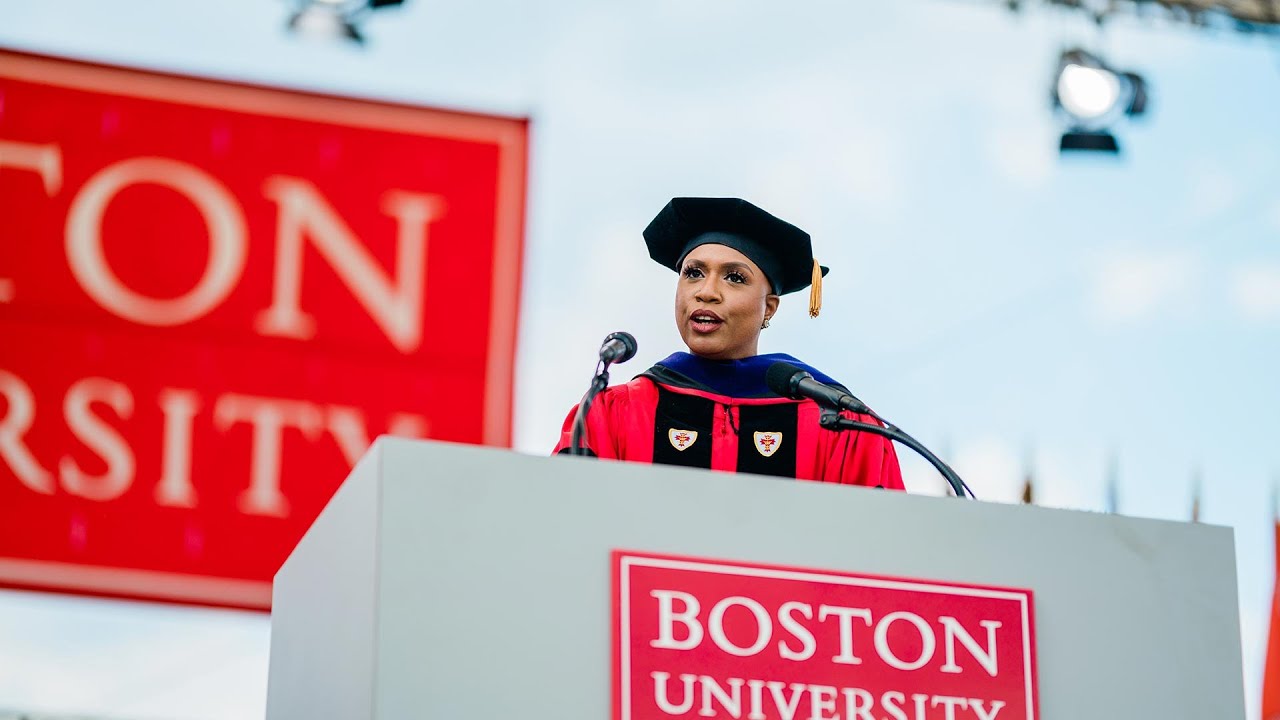 U.S. Congresswoman Ayanna Pressley: 2021 Boston University Commencement Speaker