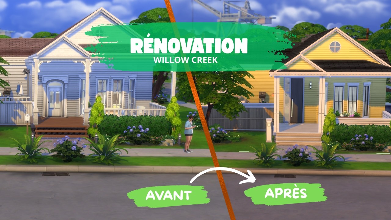 Rénovons l'Essence de Jardin | Willow Creek | Sims 4