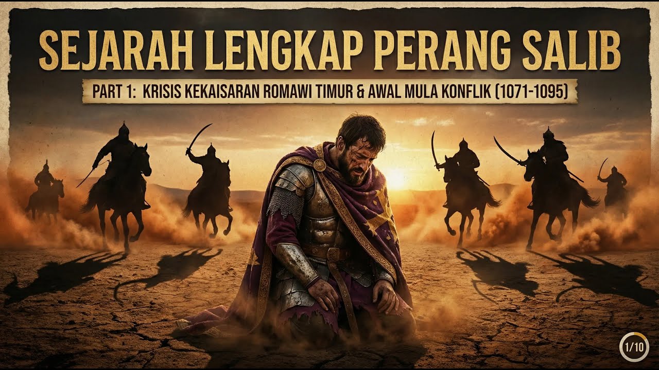 Sejarah Lengkap PERANG SALIB |Part 1:Ketika Paus Urban II Panggil 200,000 Prajurit untuk Perang Suci