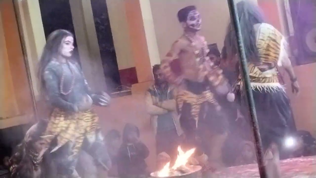 शंकर बाबा और सरौसती का भयंकर cimpatition चक फ़तवा का जागरण झाकी😇