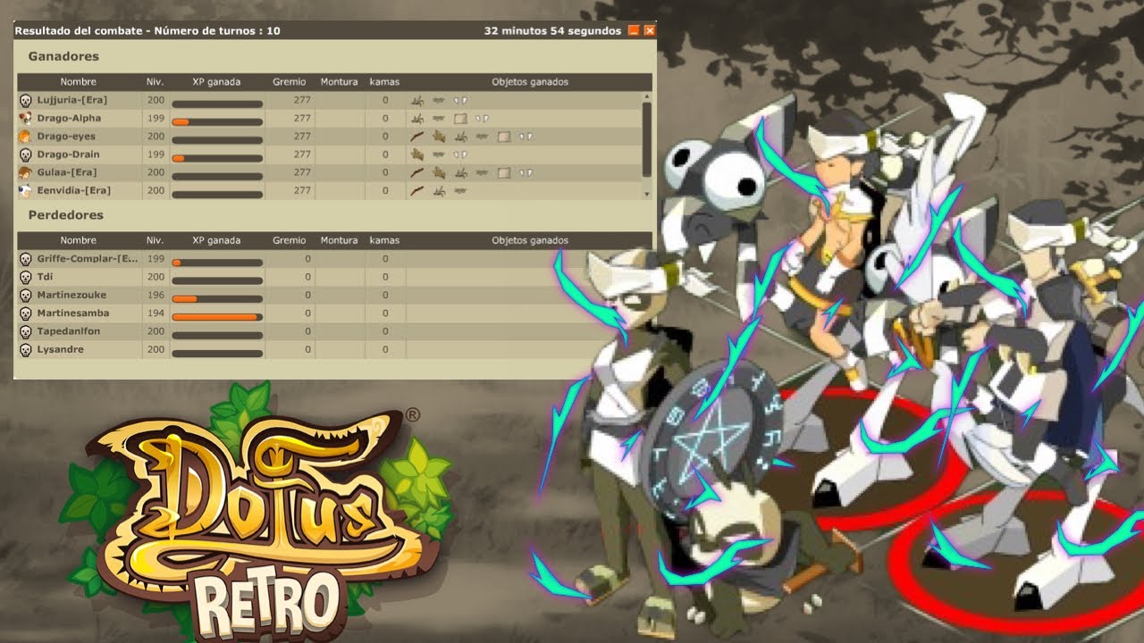 PERCO DOFUS RETRO | Con Mi Gremio “Vaticano” vs Frances | Servidor Fallanster 2024