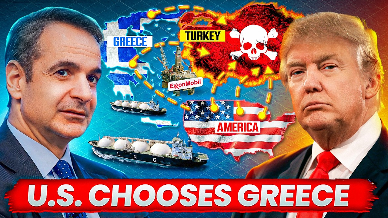 Why AMERICA Chose GREECE Over TURKEY in the Eastern Mediterranean Energy War