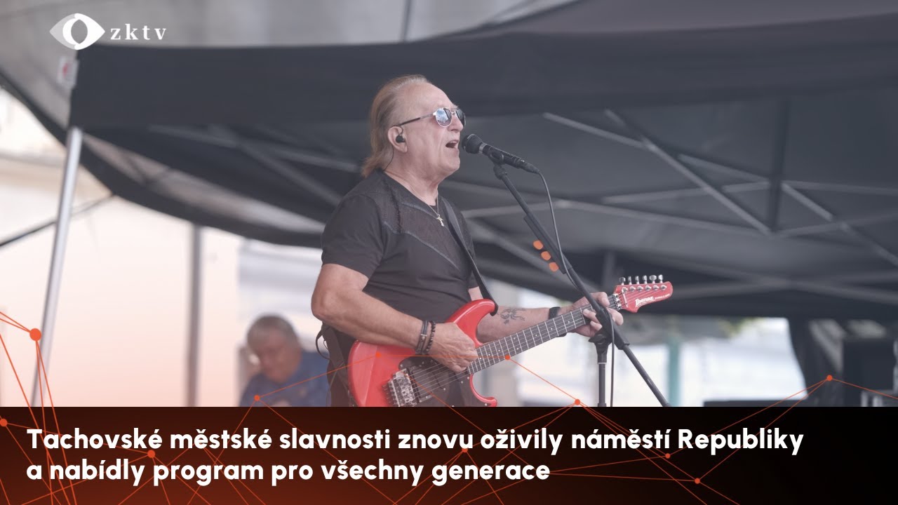 Tachovské městské slavnosti znovu oživily náměstí Republiky a nabídly program pro všechny generace