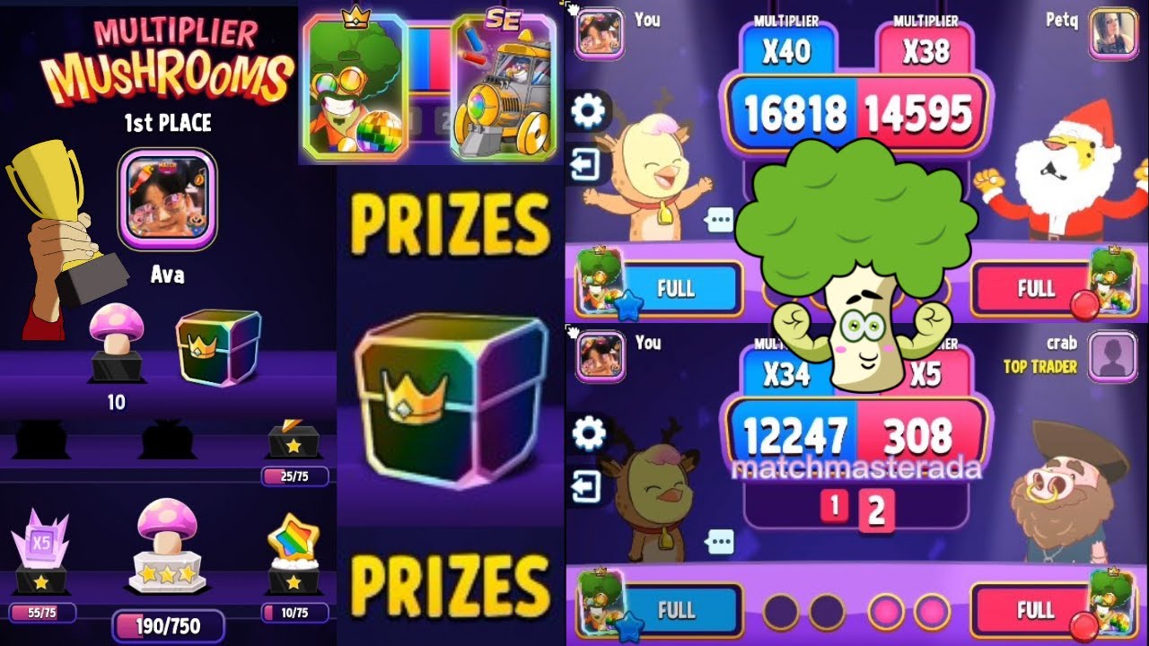 Match Masters, Tournament Winner, 16818 Vs 14595, Beat All aboard SE, Free Legendary Box, High Score