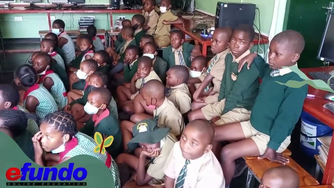 Blakiston Primary School Computer Lab Video (Efundo Visit)