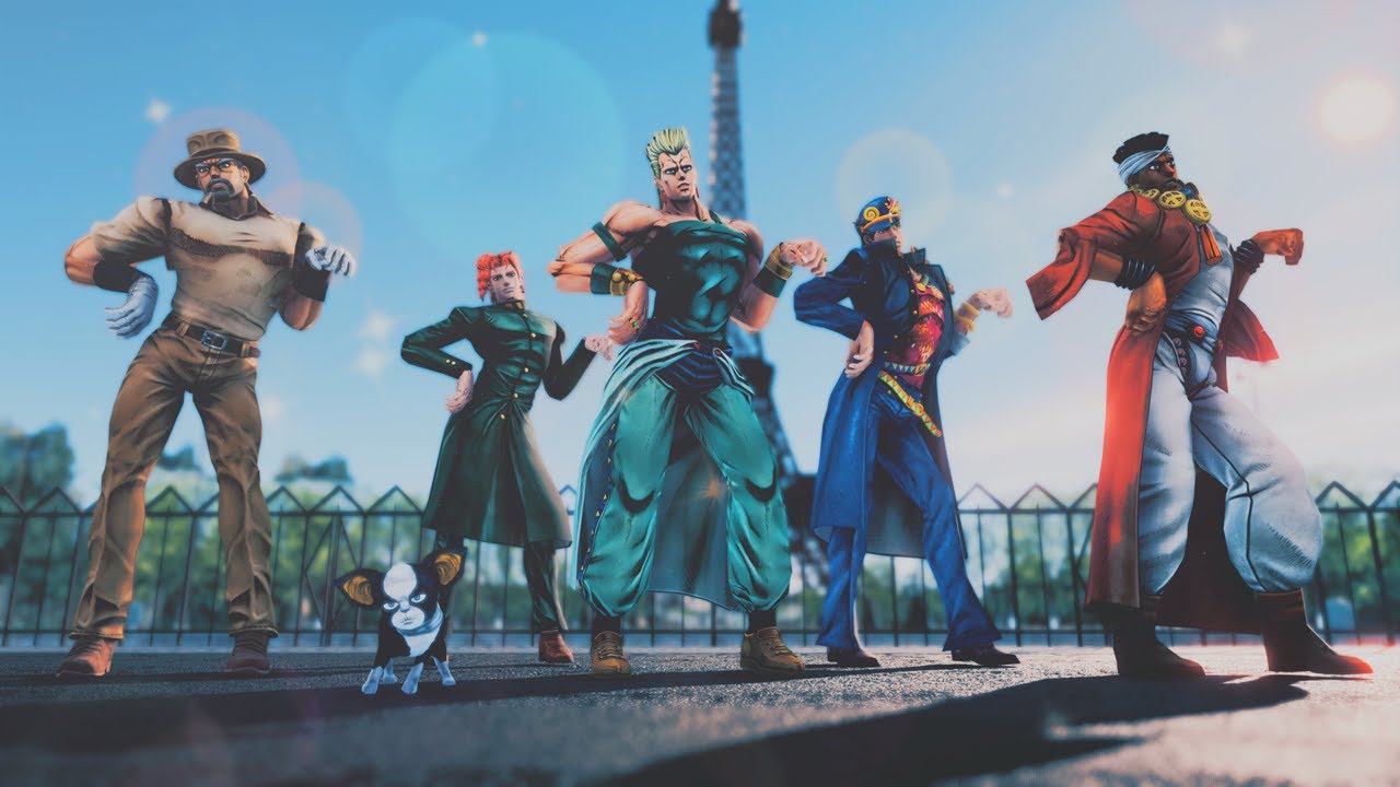 [JOJO MMD] the crusaders werk to single ladies