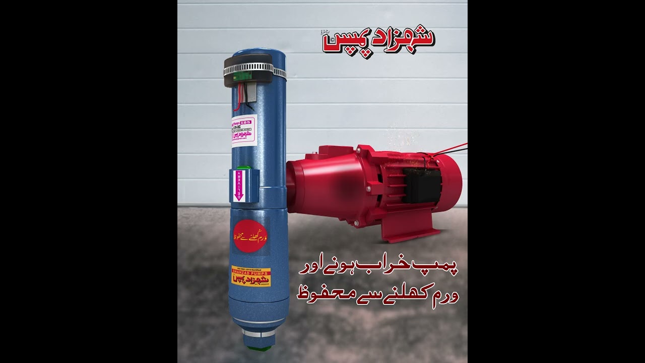 Shahzad pumps: 12V DC Solar pump.