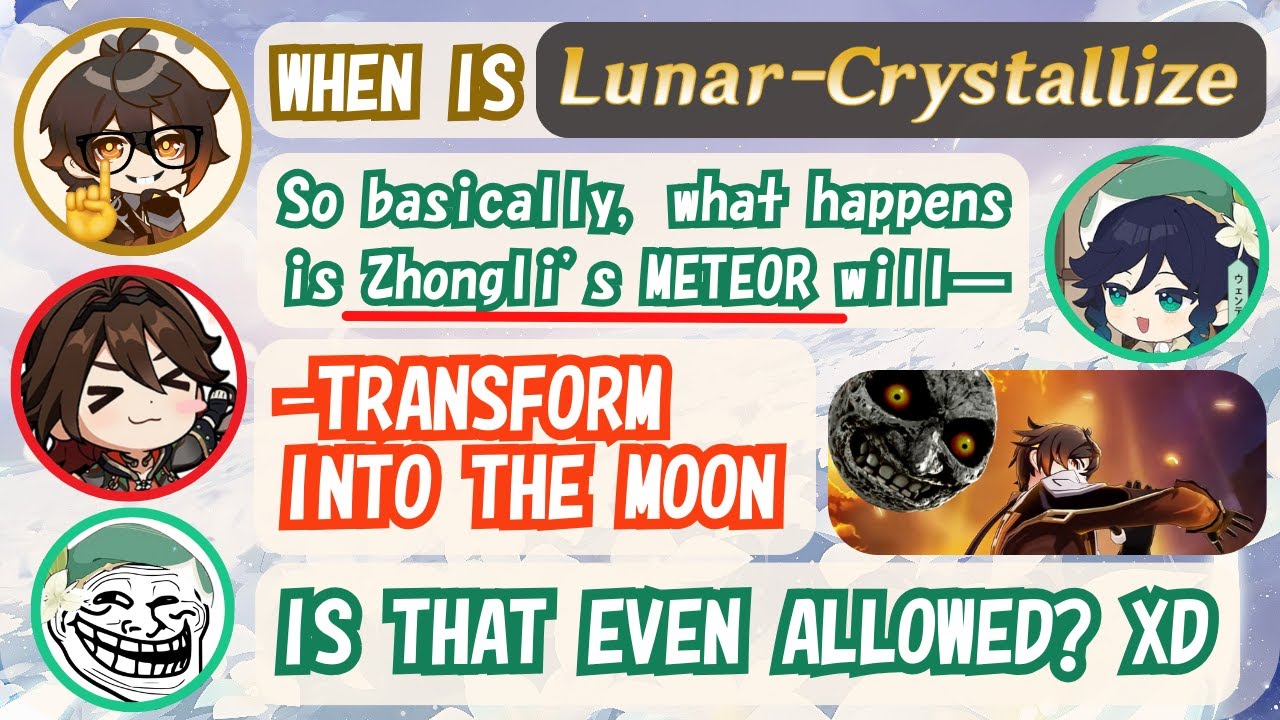 Zhongli JP VA Wants LUNAR-Crystallize, Venti VA INTERFERES | Nod-Krai JP Podcast ENG SUB