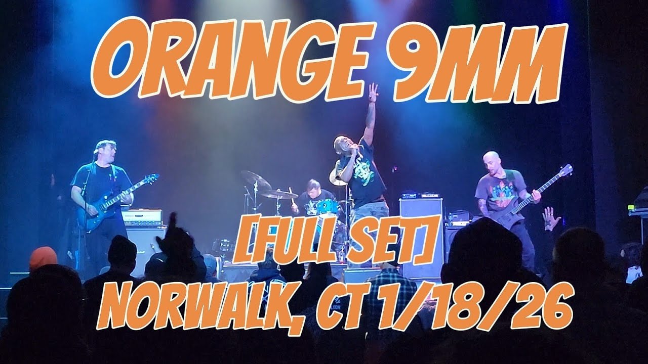 Orange 9mm live - [Full set] - District Music Hall  - Norwalk, CT - 1/18/26