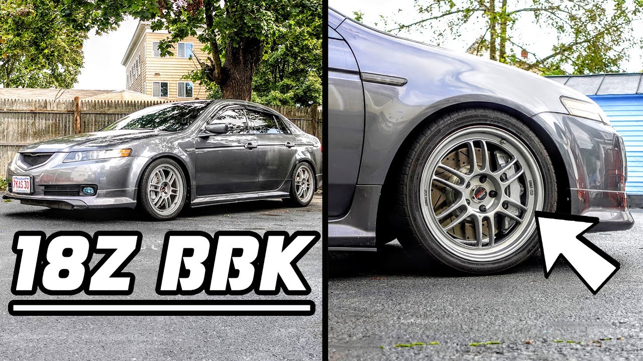 MASSIVE Brake Upgrade!!! || 18Z BIG BRAKE Retrofit for the Acura TL