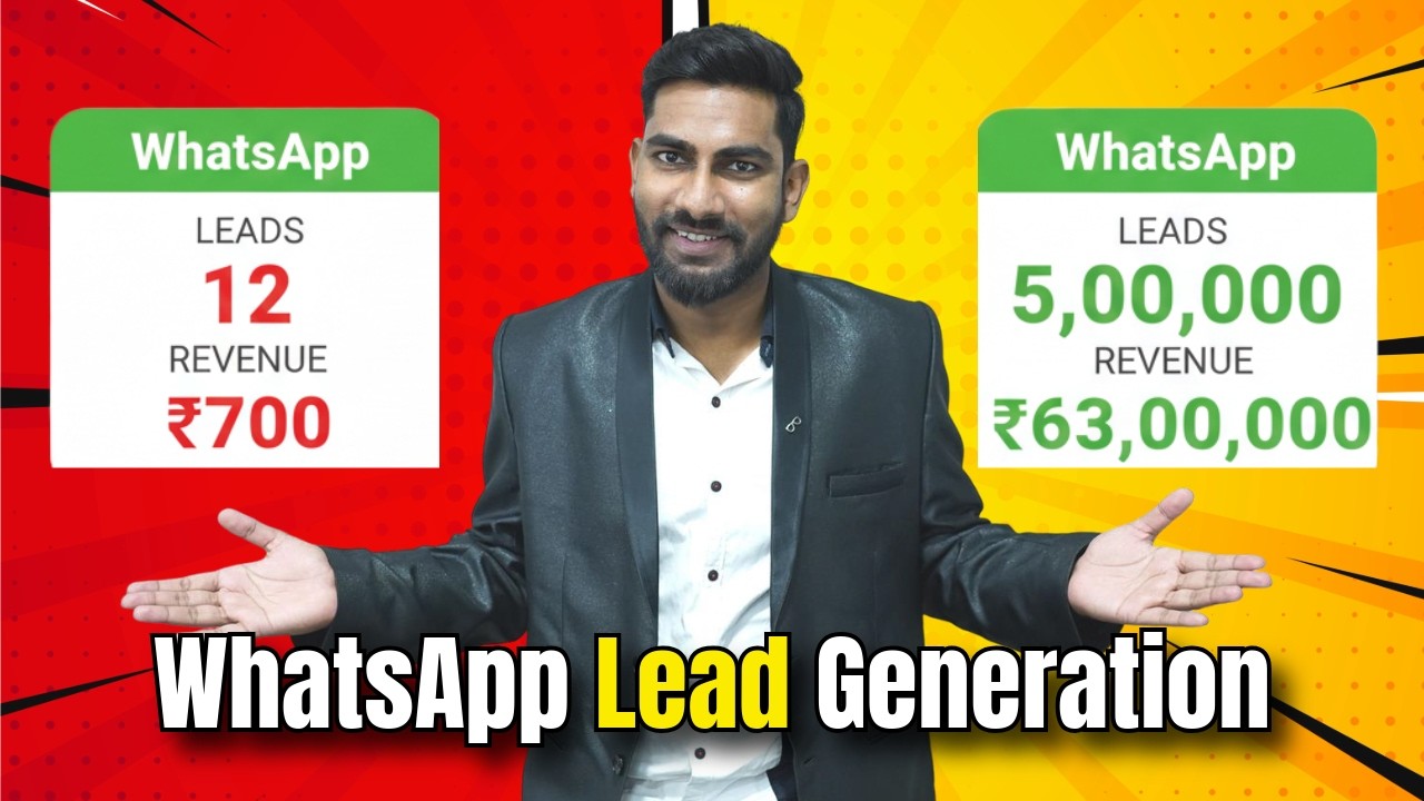 How I Generated 500000+ Leads on WhatsApp using Facebook Ads | Learn WhatsApp Lead Ads 2026