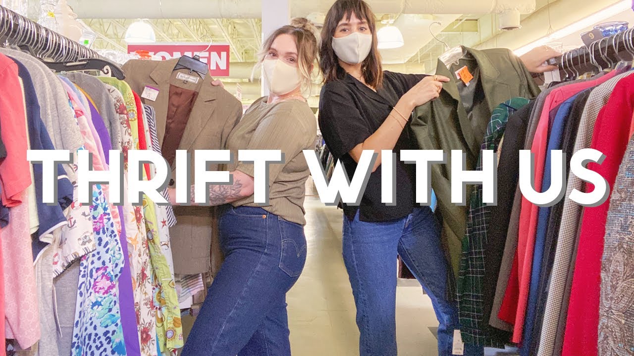 first time thrifting with a friend!