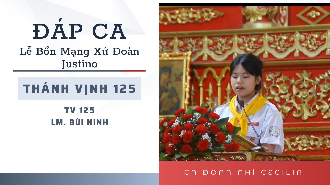 Ai Ra Đi/TV125 - Lm.Bùi Ninh || Đáp Ca Lễ Các Thánh Tử Đạo