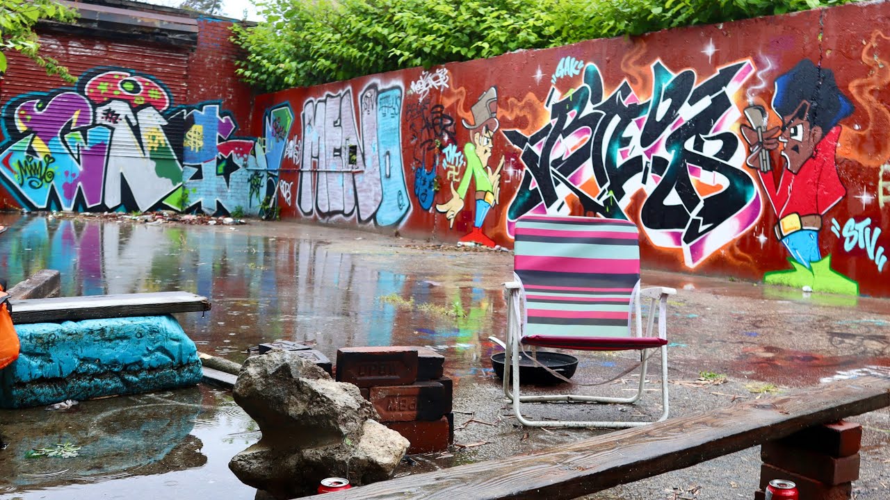 NYC Toxic Flooded Tunnel FAIL and Hidden Graffiti Pits