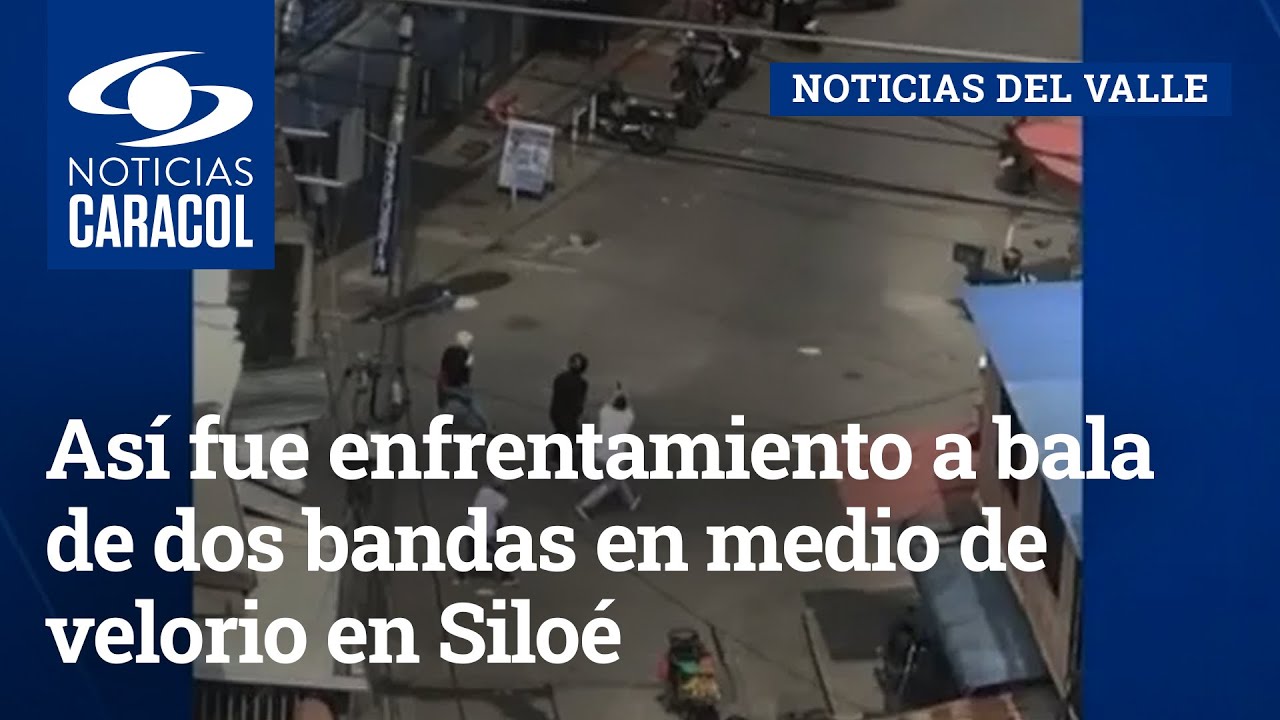 Así fue enfrentamiento a bala de dos bandas en medio de velorio en Siloé