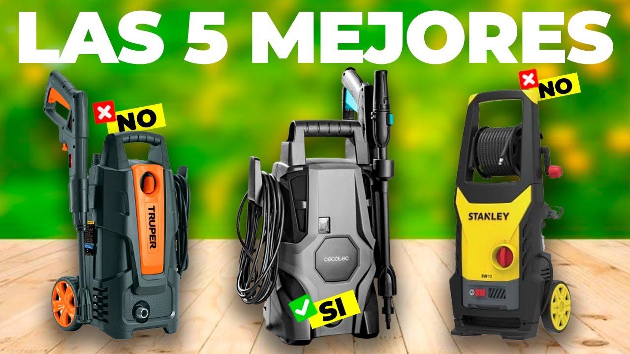 Las 5 MEJORES HIDROLAVADORAS Calidad Precio 2024