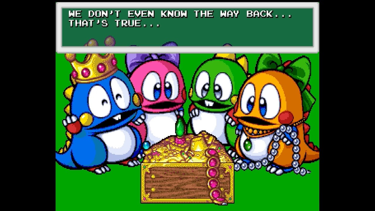 Bubble Bobble 2 (prototype) - Playstation - Treasure Desert Bad End Dragon & Human