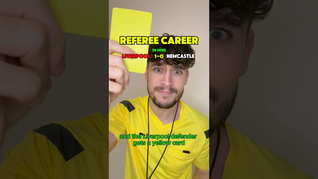 #pov You become a professional referee in football #levispovs