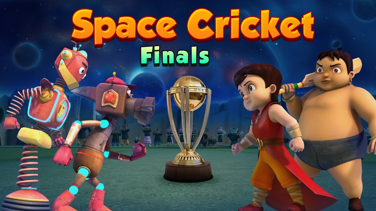 Super Bheem - Cricket Match in Space | Adventure Videos | Cartoon for Kids in Hindi