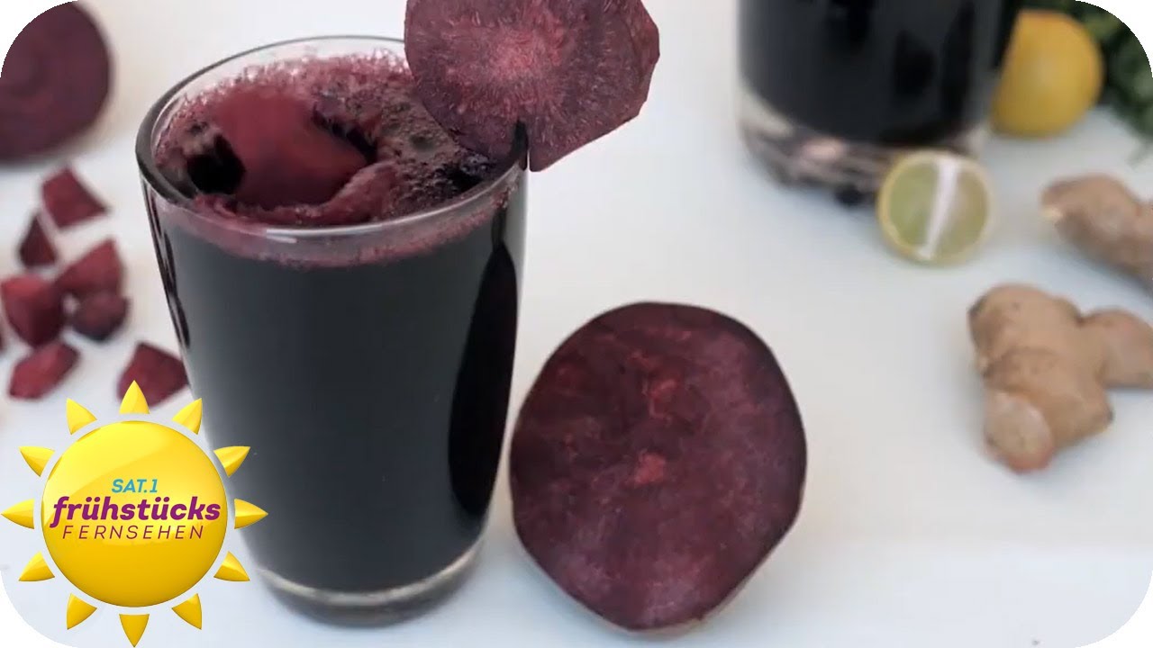 Rote Beete Smoothie, Kombucha und Co. - was bringen Gesundheits-Drinks? | SAT.1 Frühstücksfernsehen