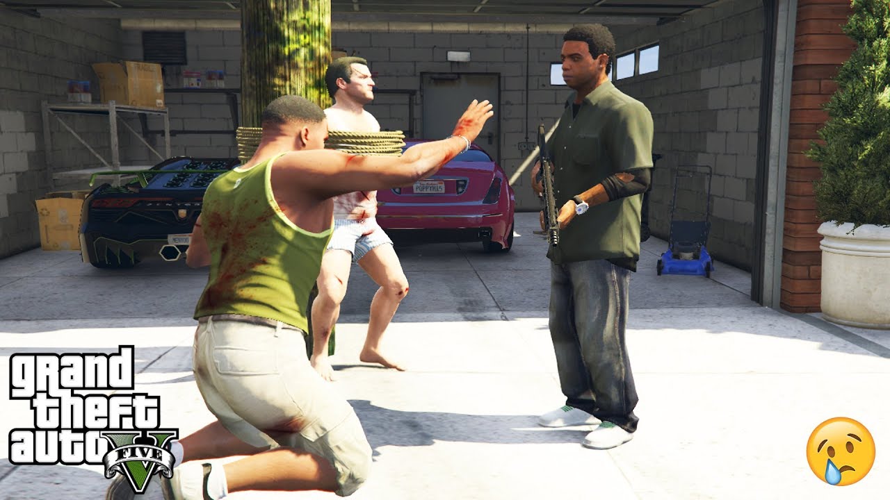 GTA 5 - What Happens if You Meet Lamar After KILLING TREVOR