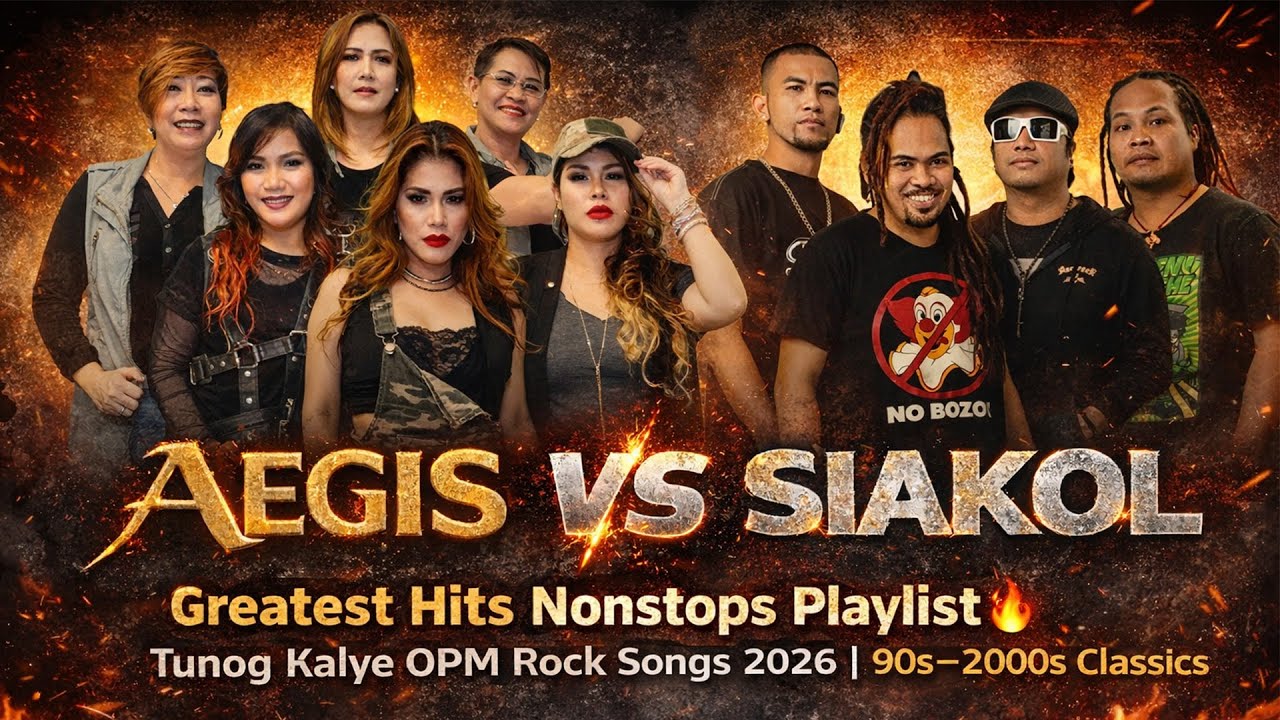 Aegis vs Siakol Greatest Hits Nonstops Playlist🔥Tunog Kalye OPM Rock Songs 2026 | 90s–2000s Classics