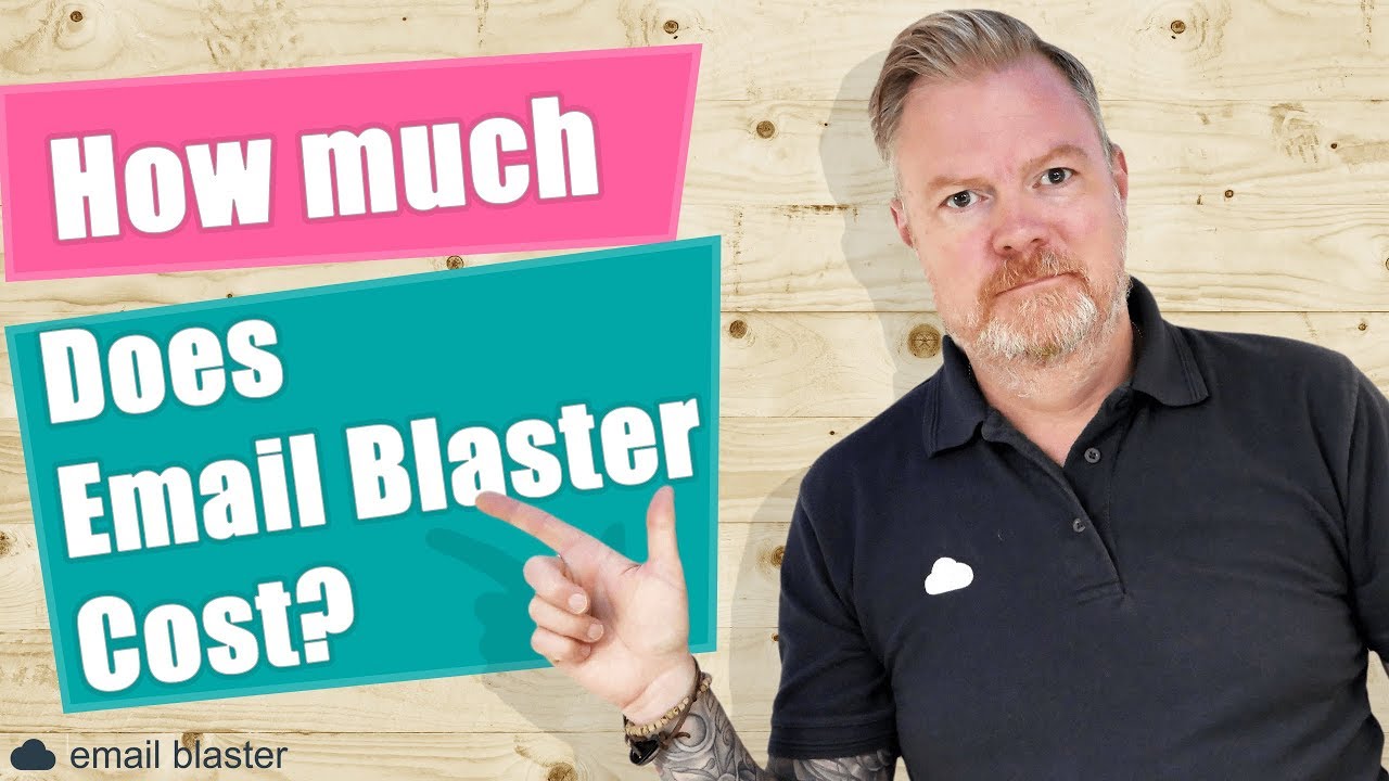 How much does email marketing cost with Email Blaster?