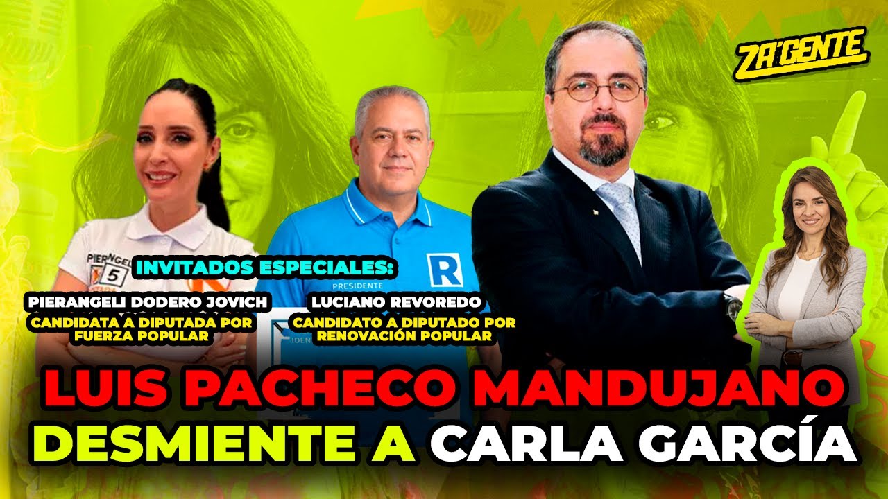 Luis Pacheco DESMIENTE a Carla García | Además, conversamos con Piernageli Dodero y Luciano Revoredo