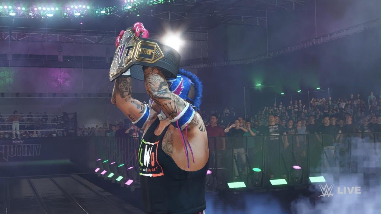 WWE 2K25 Rey Mysterio vs Ricky Steamboat