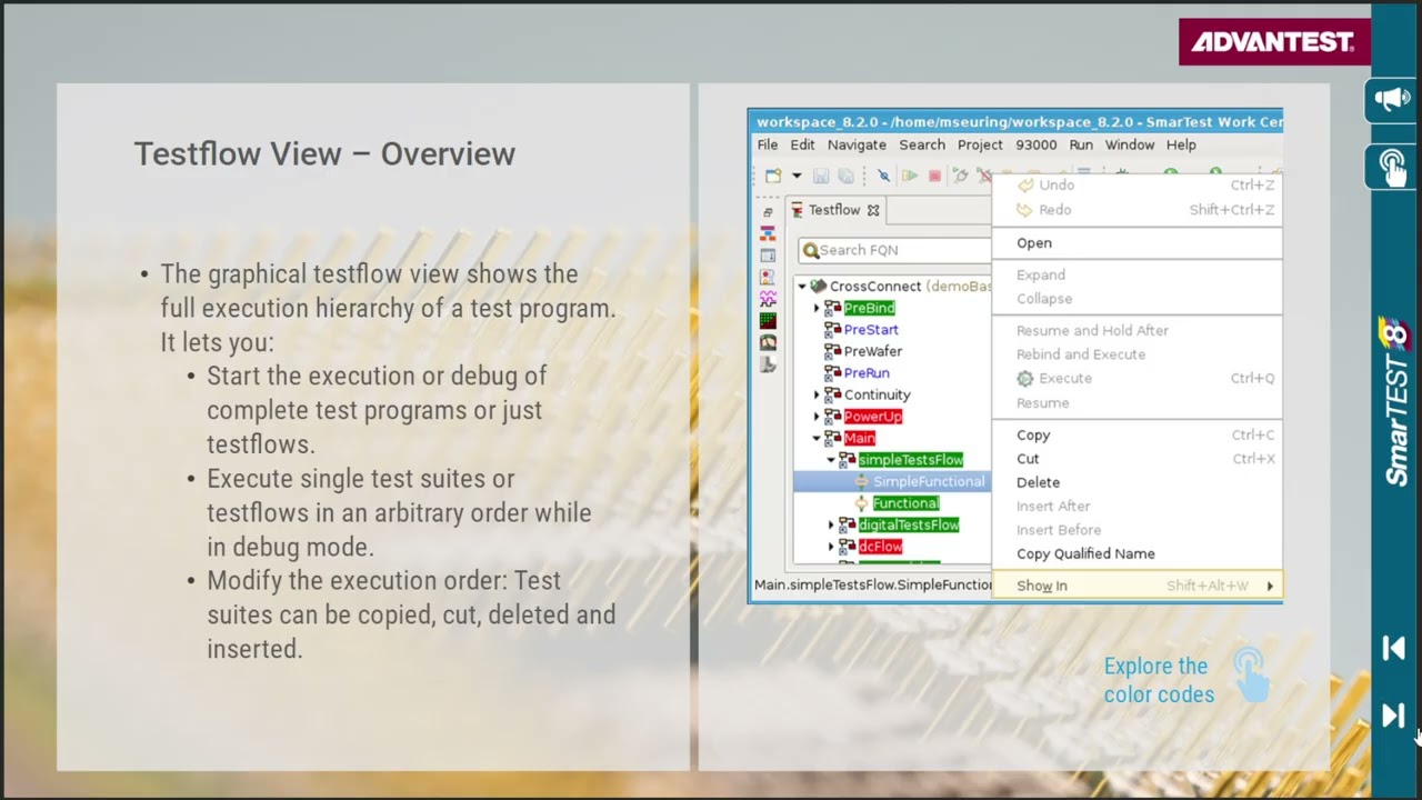 25 test prog exec and debug