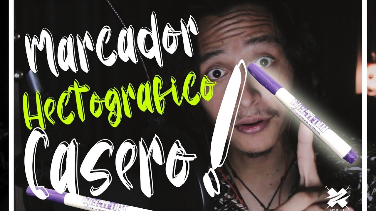 CREA tu MARCADOR HECTOGRAFICO CASERO...FACIL - aprende como❗❗