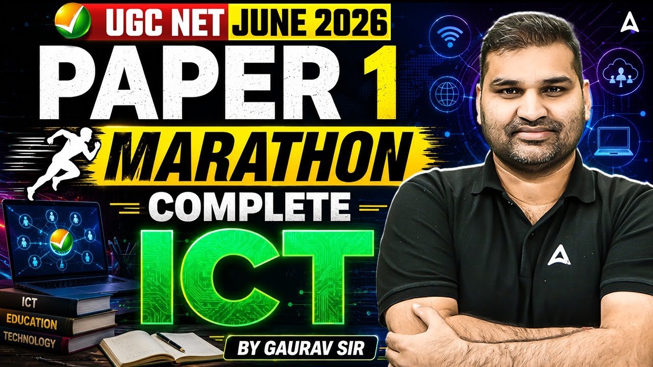 UGC NET Paper 1 Marathon Class | ICT UGC NET Paper 1 | UGC NET Paper 1 ICT | ICT For UGC NET Paper 1