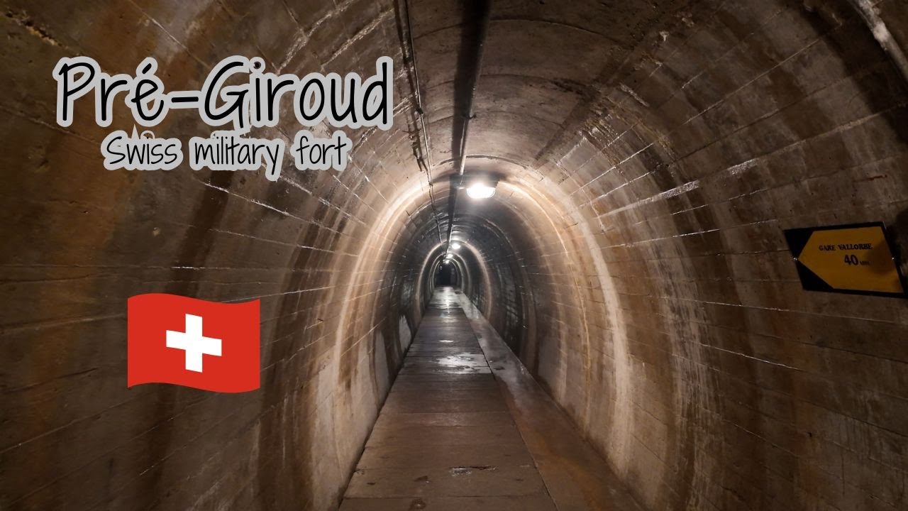 🪖Swiss Military Fort | Pr&eacute;-Giroud | Swiss Army Bunker 🇨🇭 [Ep65]
